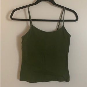 Green camisole